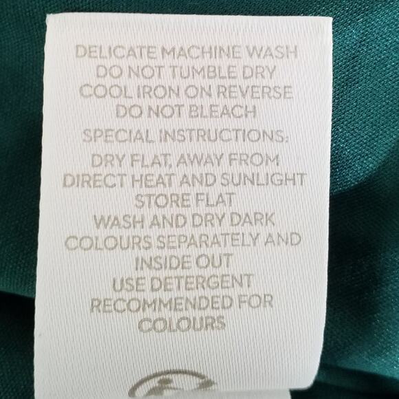 Boden Green Sleeveless Sheath Dress Pink Accent Size 6R - Picture 7 of 7